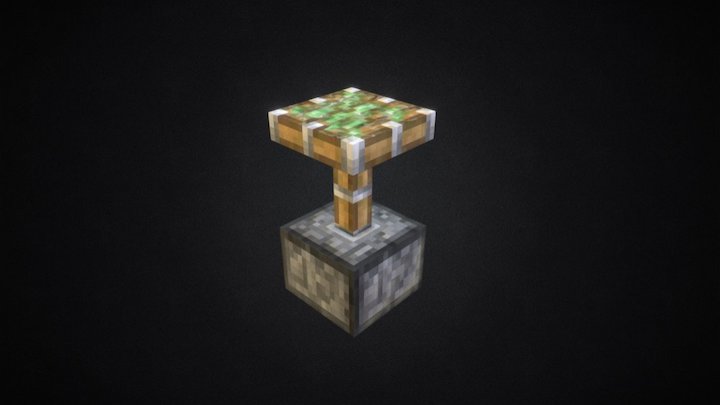 Minecraft Sticky Piston – Free 3D Model STL