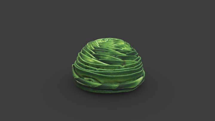 Green wrap hat made by Vanilla Beane – Modello 3D gratuito STL