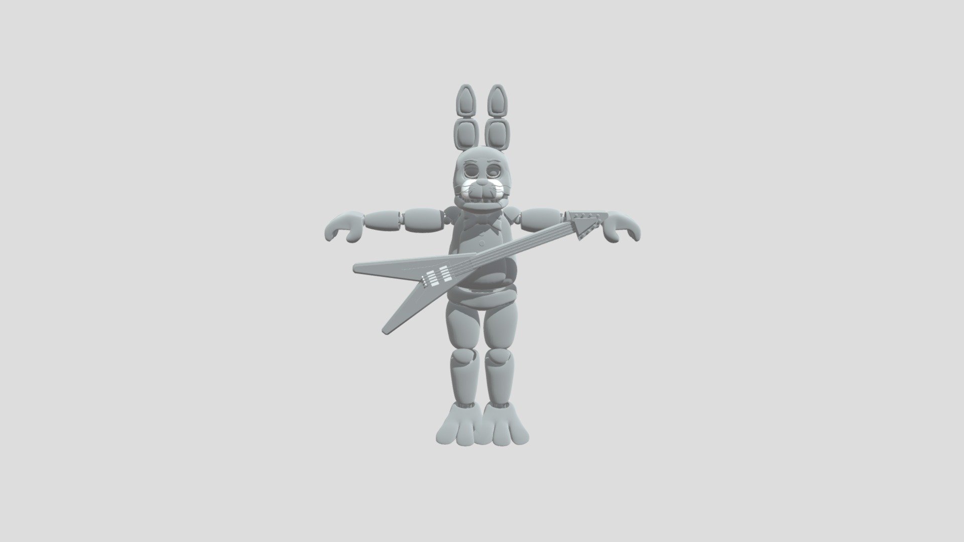 Unwithered Bonnie - Download Free 3D model by jamiegore0622 [cafc65f ...
