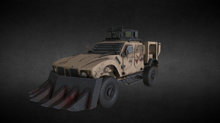 Game Ready post-apocalyptic oshkosh 3D Model