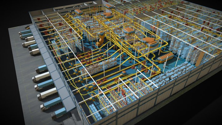 PGIM - Warehouse AR Experience 3D Model