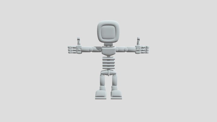 Custom FNAF Endoskeleton 3D Model