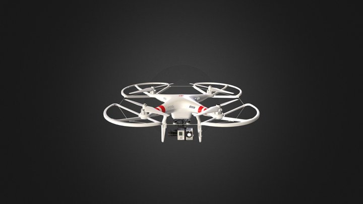 QuadCopter 3D Model