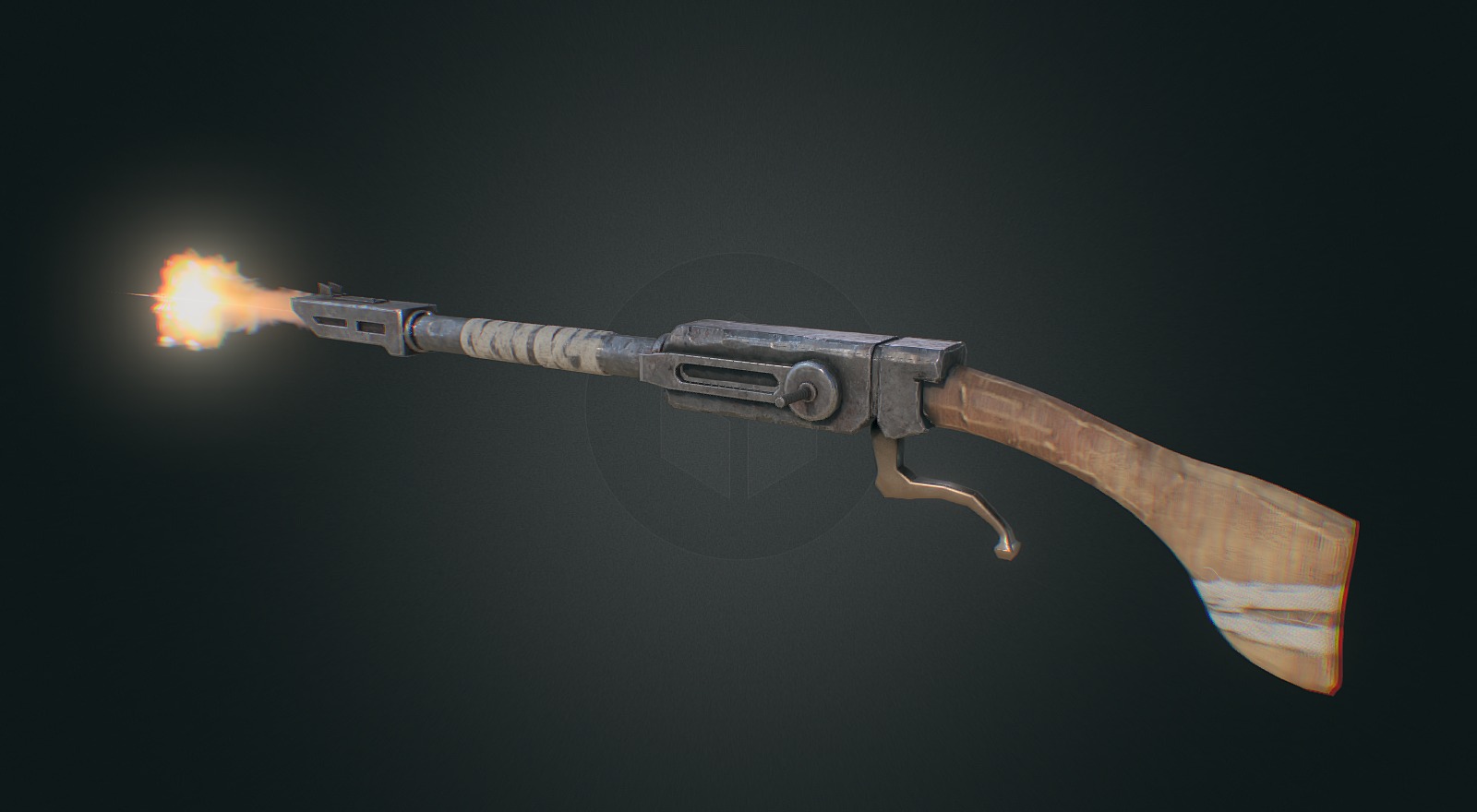 Makeshift Shotgun - 3D model by Rayco Haex (@rayco_haex) [cafe24e ...