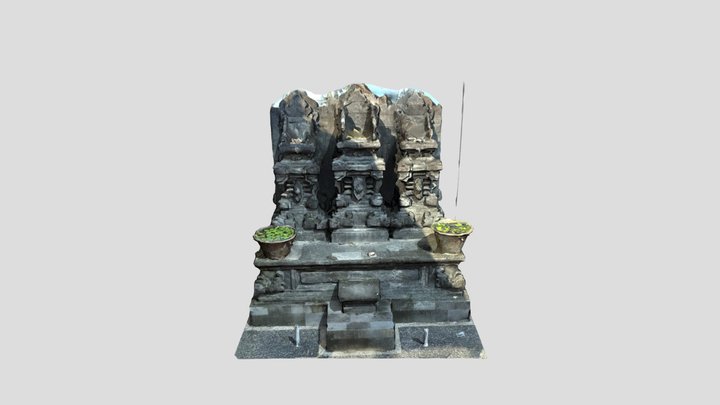 Ratu Gede Ulun Danu 3D Model