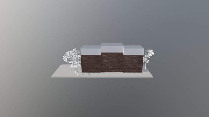 Shophouses 3D Model