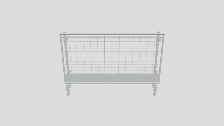 Sheet pile system 3D Model