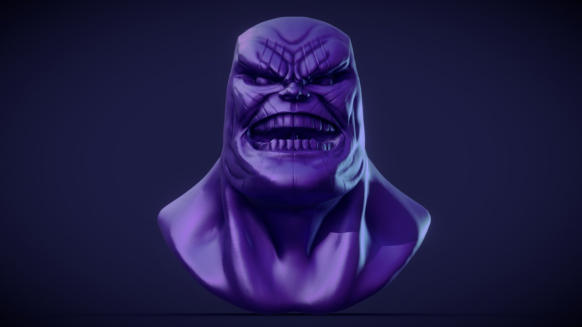 Thanos Head - Buy Royalty Free 3D model by doncha_magoso (@doncha_magoso)  [cb00440]