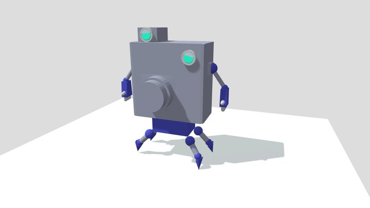 CameraRobot 3D Model