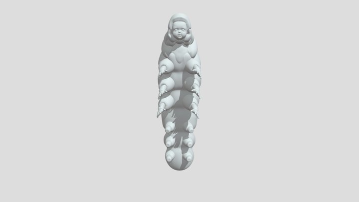 Infant Fairy Creature (High Res) 3D Model