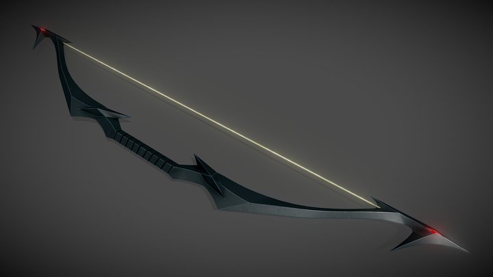 Black Bow 3D Model