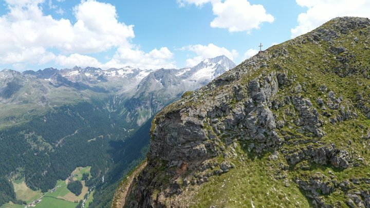 Zwoelfernock Mountain Peek 2516 m 8252 ft. – Modèle 3D gratuit STL