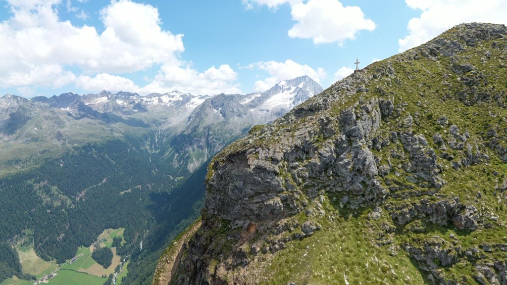 Zwoelfernock Mountain Peek 2516 m 8252 ft.