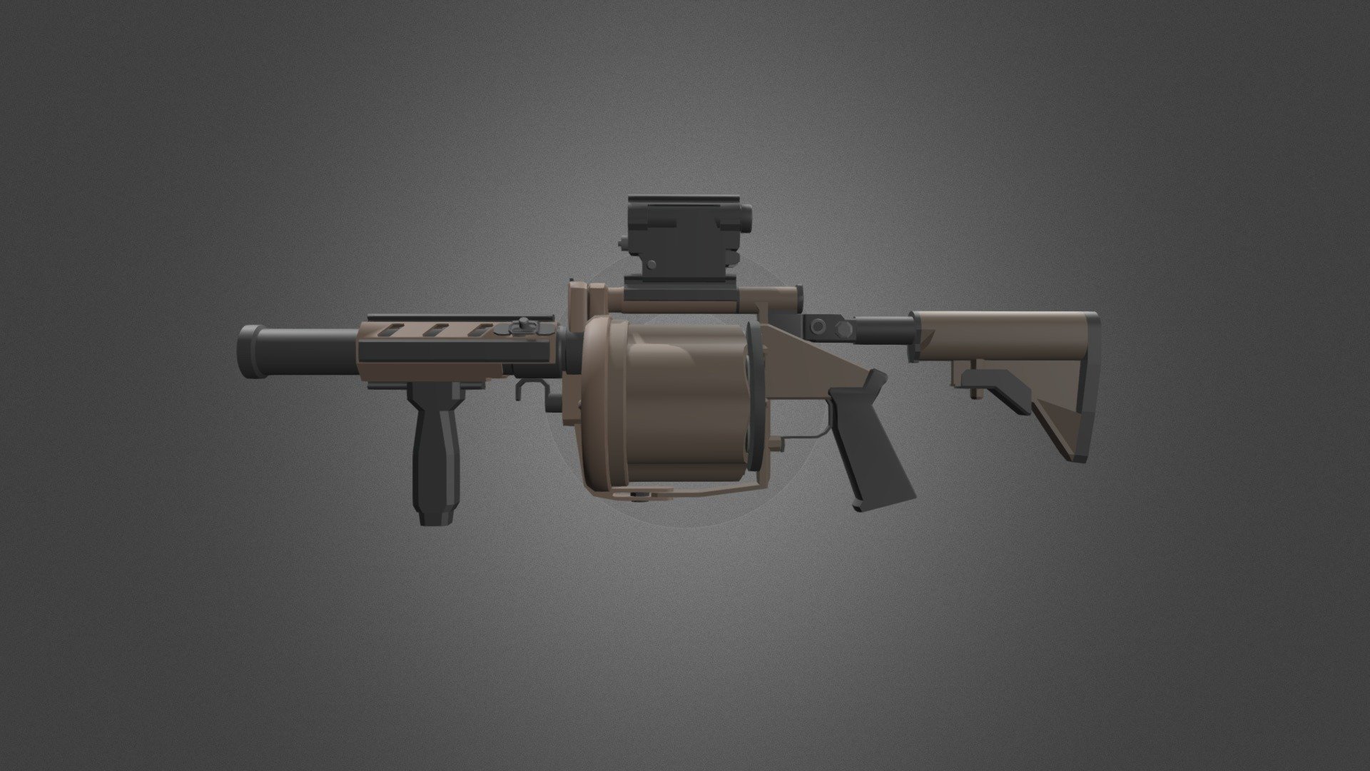 Nader's Grenade Launcher - Download Free 3D model by Jane.FJ [cb04d3b ...