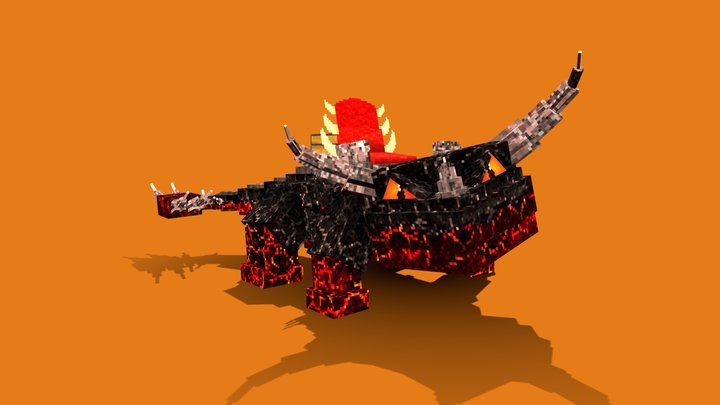Magmazard 3D Model