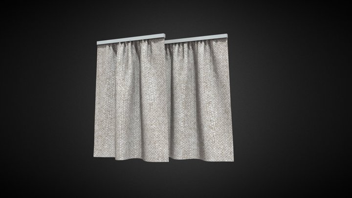 Curtain 3D Model