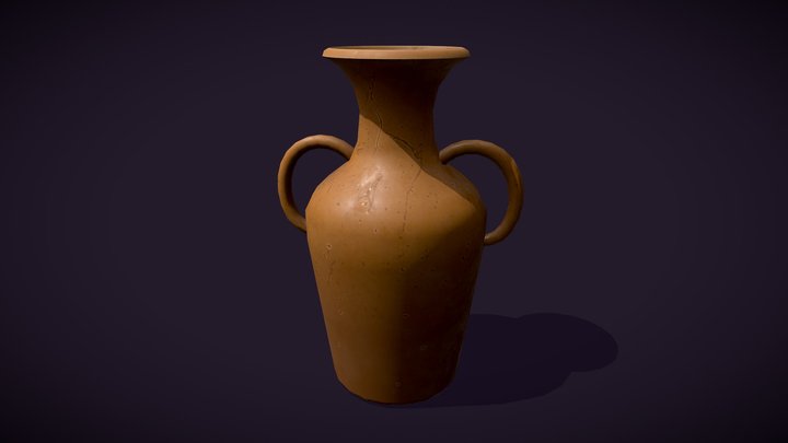 Stylized Jug 3D Model