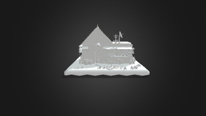 Taster Hut 3D Model