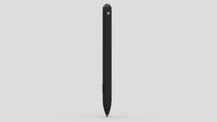 Surface Slim Pen 3D Model