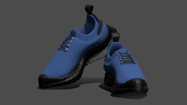 Running-shoe 3D models - Sketchfab