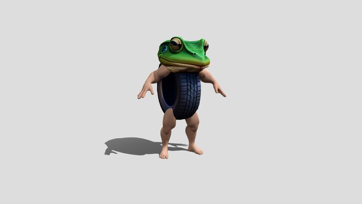 Boneca Ambalabu 3D Model