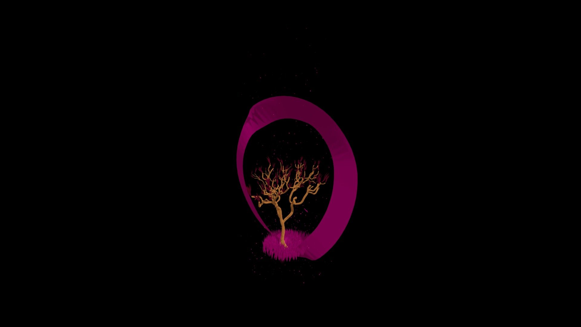 The burning bush
