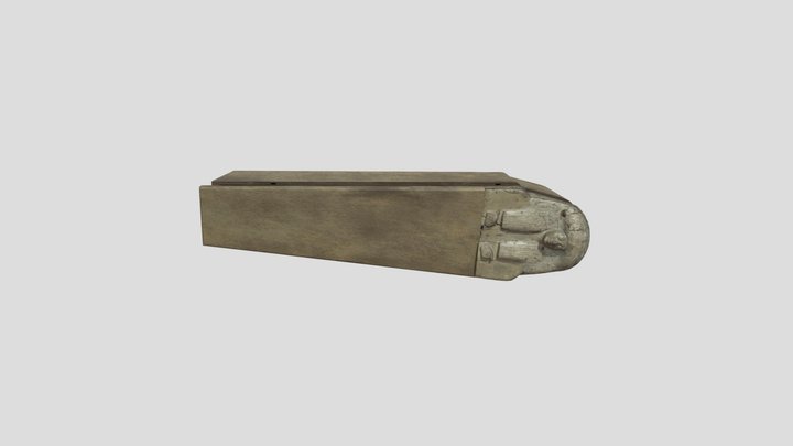 3D-Reconstruction of an egyptian sarcophagus 3D Model