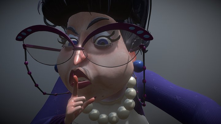 The Librarian 3D Model