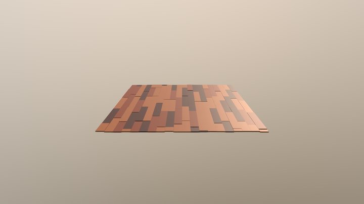 Low-Poly Floor 3D Model