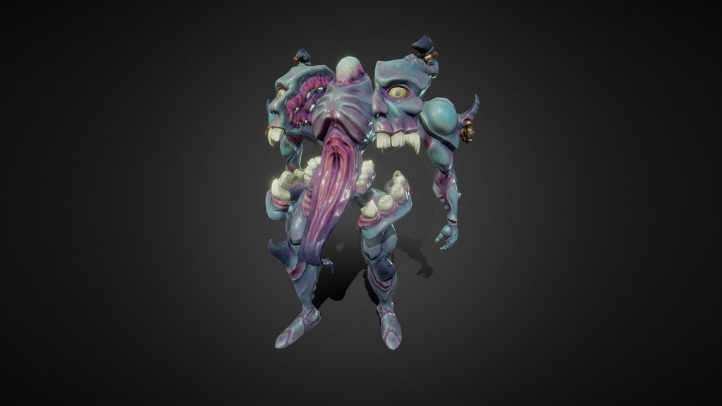 Demon Head Fusion Animated