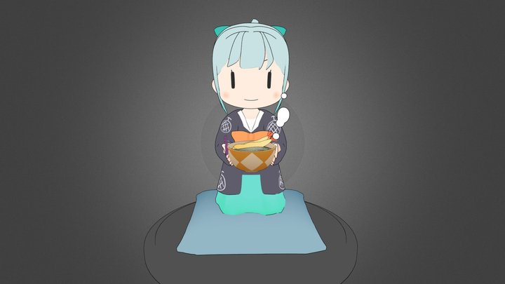 ♦Yuubari(SDv  (KanColle 3D Model