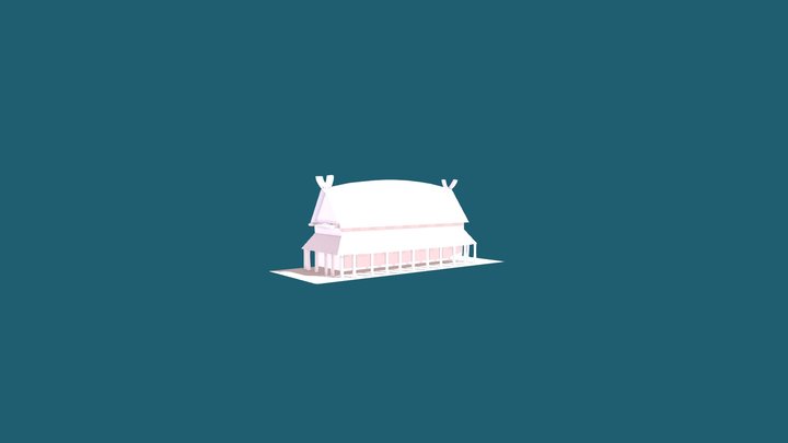Casa Viking 3D Model