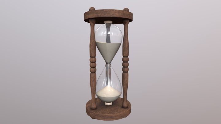 Hour Glass 3D Model