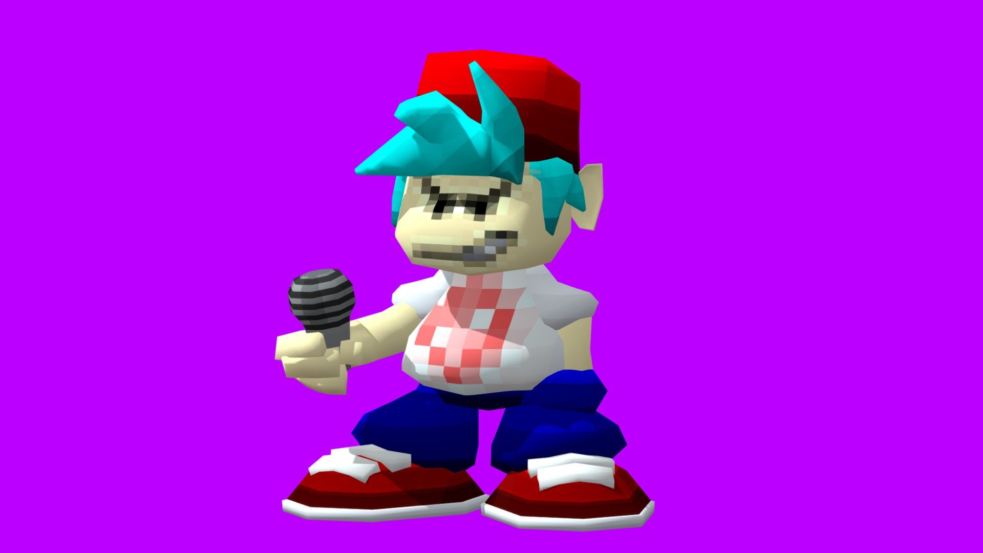 Fnf Boyfriend lowpoly - Download Free 3D model by DAR 88 (@DAR88 ...