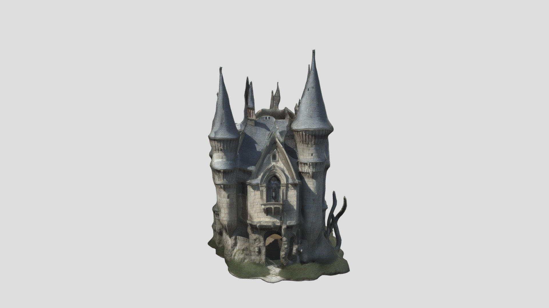 un castello in stile grottesco - 3D model by giachi96 [cb0f73c] - Sketchfab