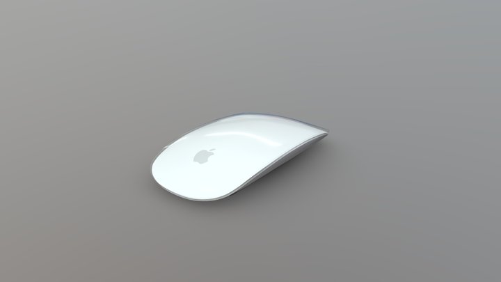 Apple Magic Mouse A1657 3D Model