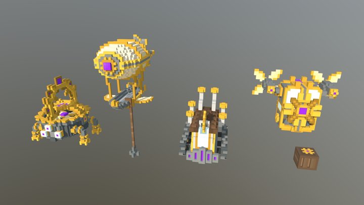 Arcania Outposts 3D Model