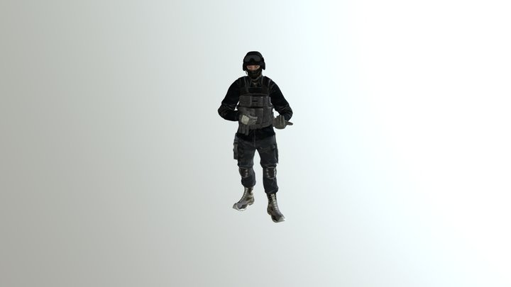 Swat unit 3D Model