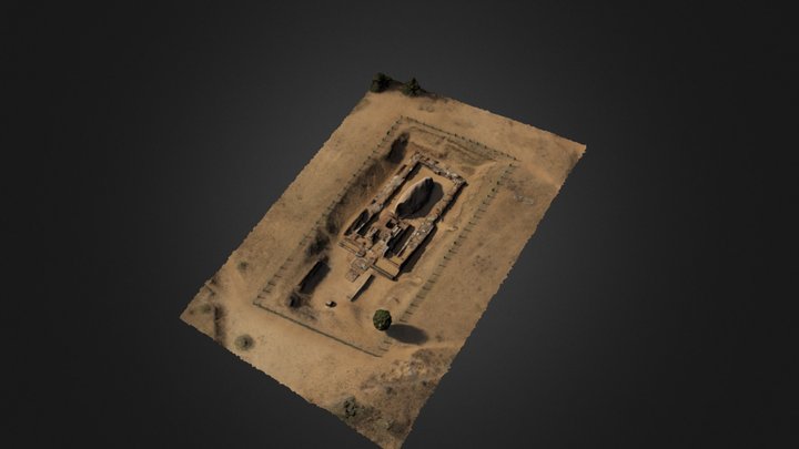 Tiger Cave, India 3D Model