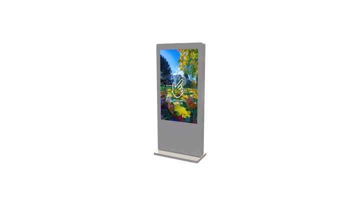 EÚD Stand Panel Gray – Modelo 3D gratuito STL