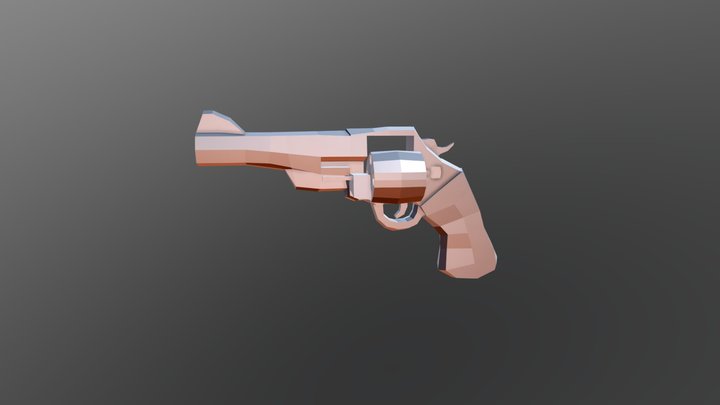 Revolver 3D Model
