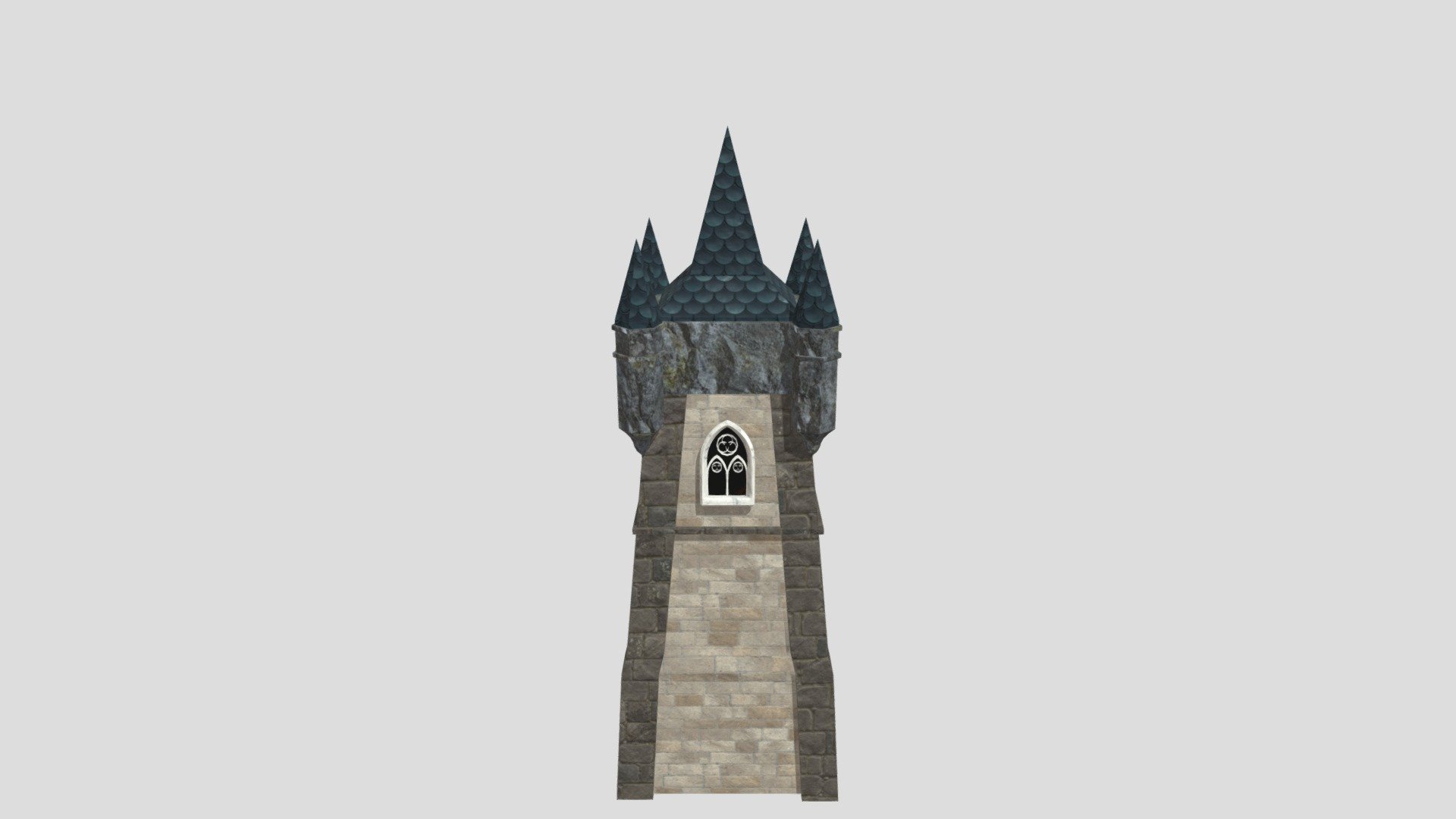 Neo-gothic Lighthouse - Download Free 3D model by DaanEngbers [cb11c6b ...