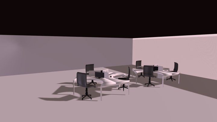 Office Blend 3D Model