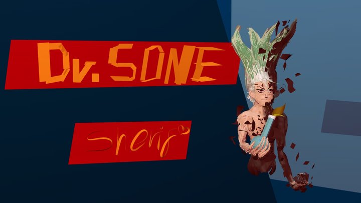 DR.Stone 3D Model