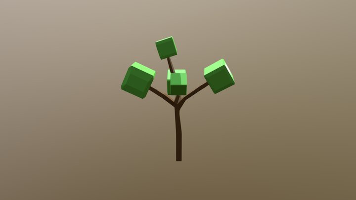 Block Tree 3D Model