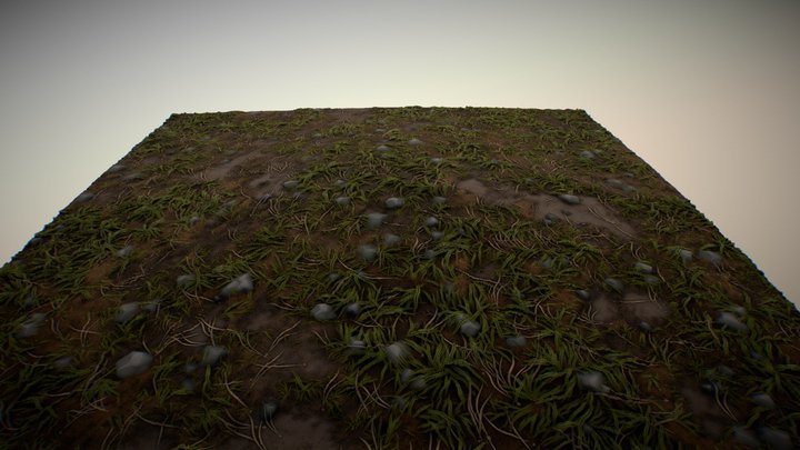 Forest ground material (WIP) 3D Model