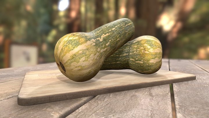 Elongated pumpkin – Modèle 3D gratuit STL