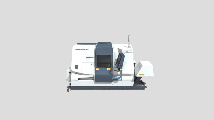CNC Lathe Machine T250 3D Model