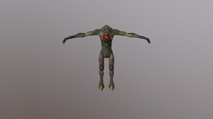 Vortigaunt 3D Model