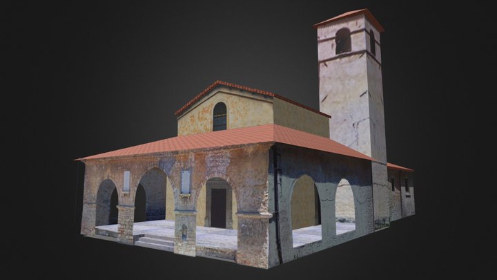Chiesa di Sant'Antonio, Visso 3D Model